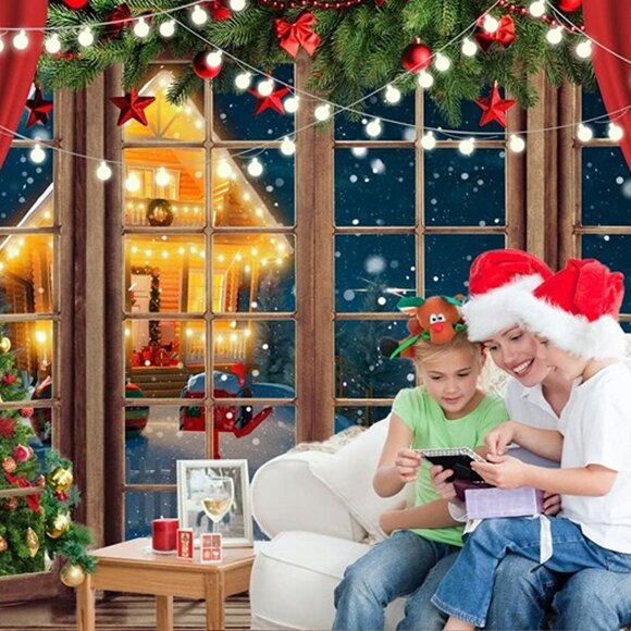 NEW 7X5FT Christmas Backdrops for Photography Christmas - Picture 7 of 9